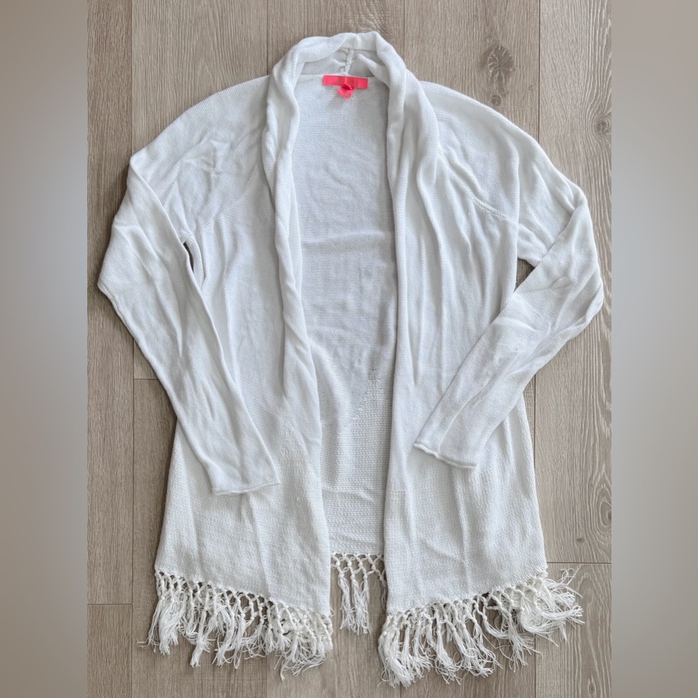 lilly pulitzer cardigan!